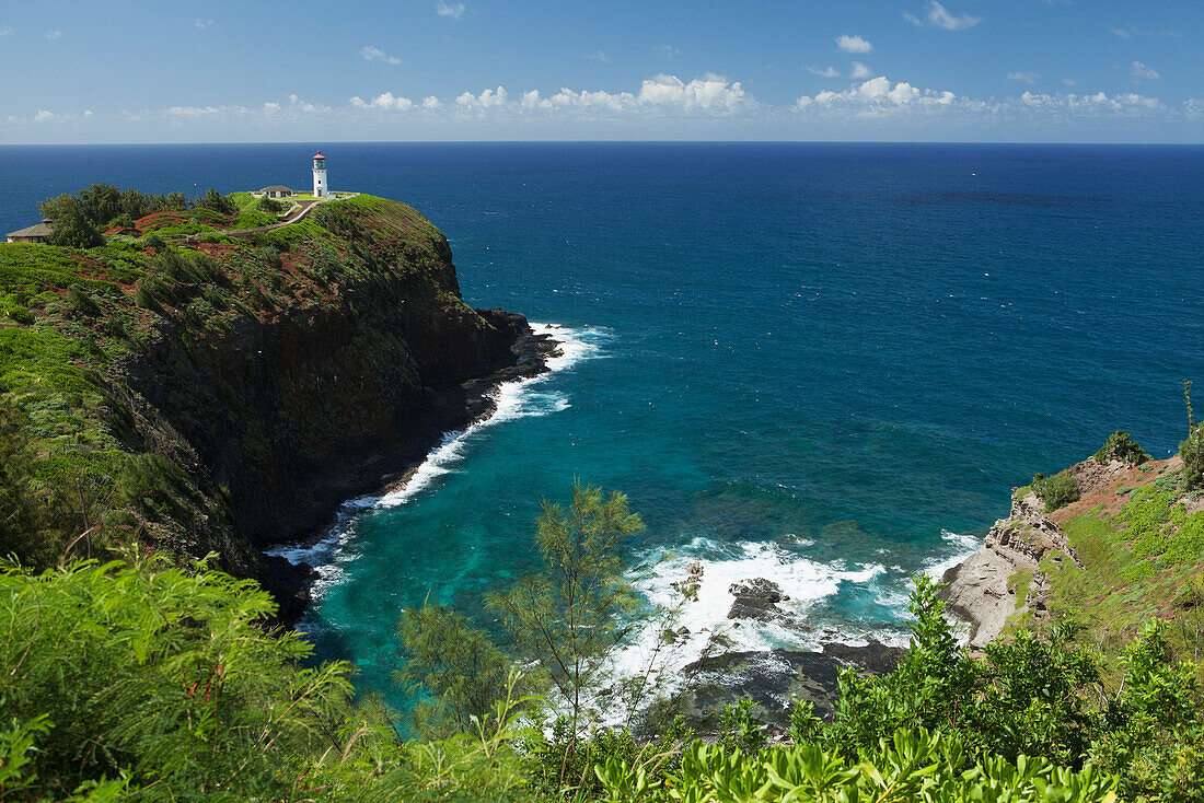 Kilauea Point National Wildlife Refuge, Kilauea Lighthouse, Visitor center, Kilauea, Kauai, Hawaii, United States of America