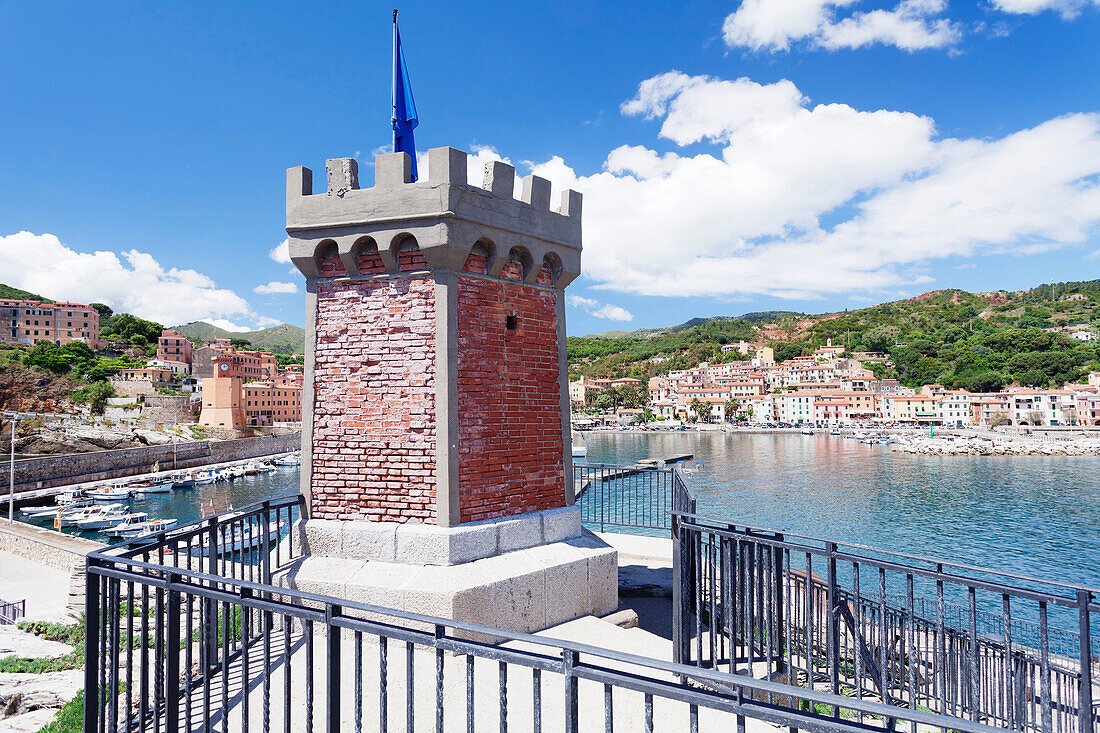 Harbour, Rio Marina, Island of Elba, Livorno Province, Tuscany, Italy, Europe