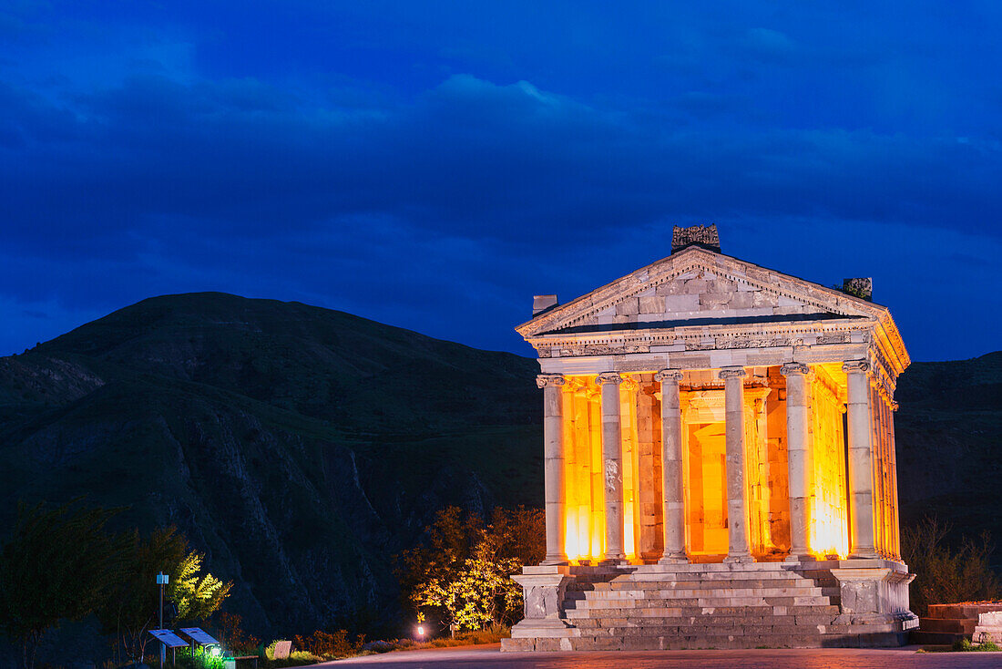 Garni Temple, UNESCO World Heritage Site, Kotayk Province, Armenia, Caucasus, Central Asia, Asia