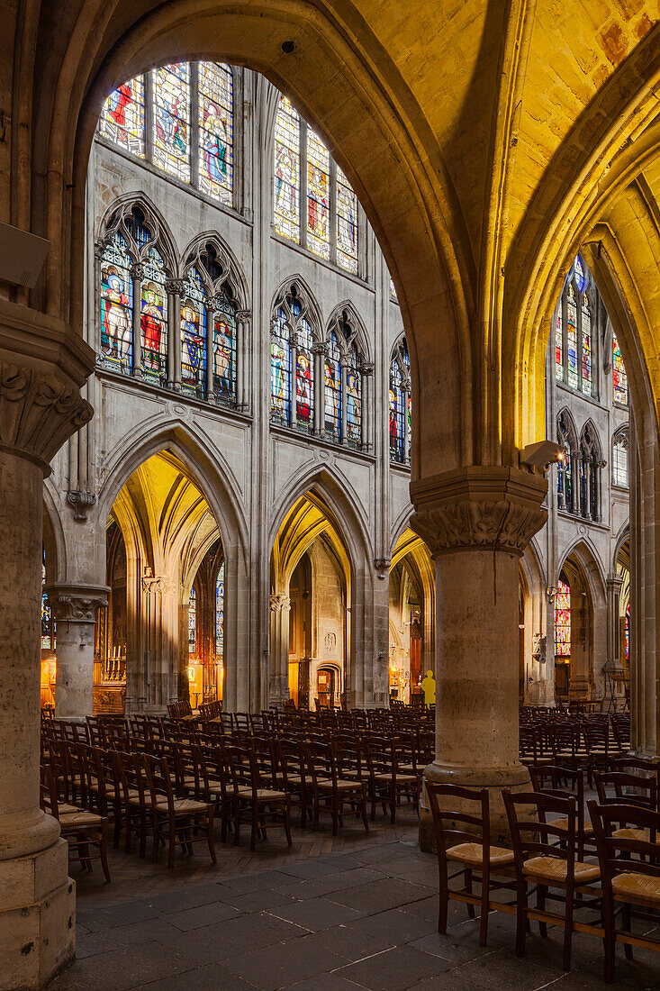 Eglise Saint Severin in Paris, France, Europe