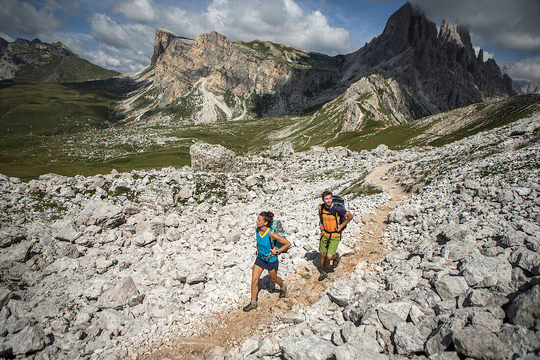 Hiking and Trail Running the Italian Alta Via 1