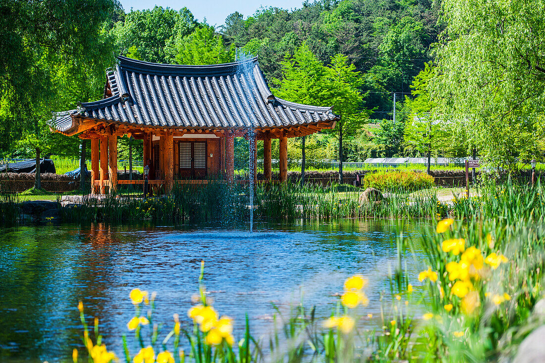 open air folk museum at the traditional village of Damyang