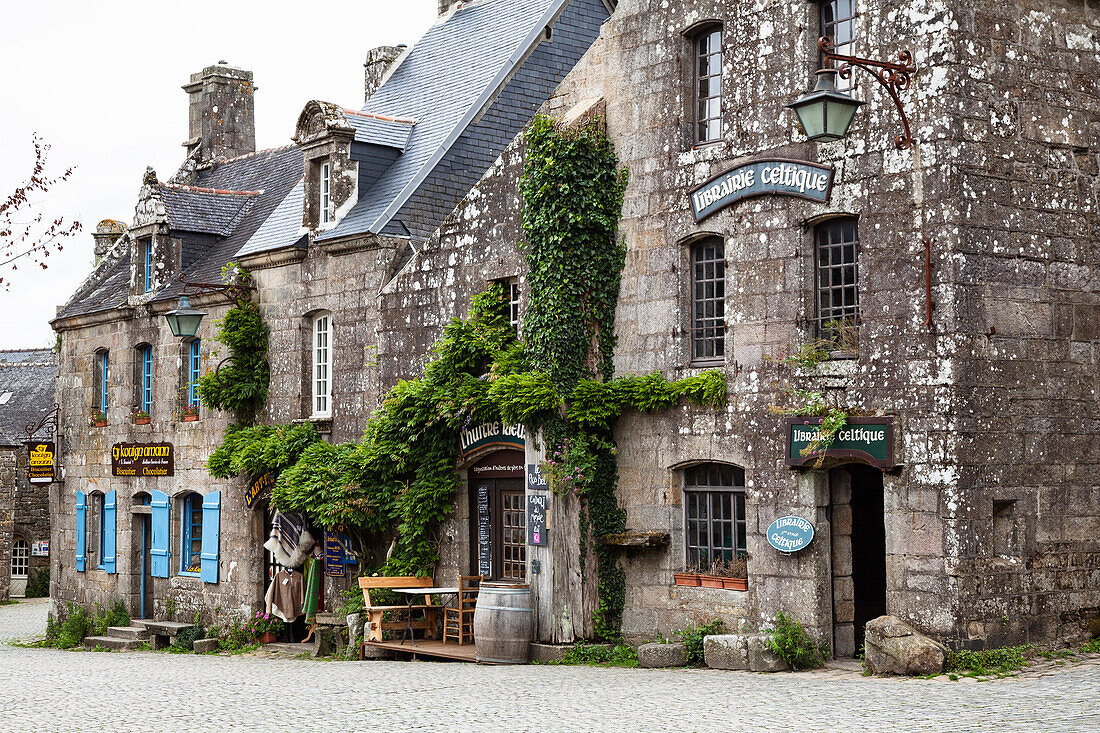 Locronan village, Finistère department, Châteaulin canton, Finistère