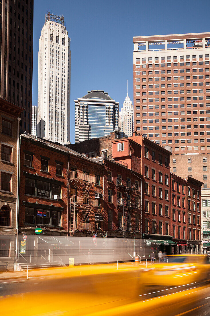 Waterstreet, Finanzdistrikt, Downtown, Manhattan, New York, USA