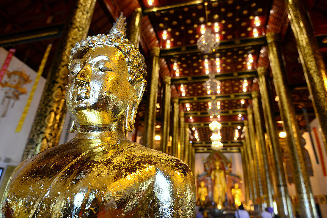 Wat Chedi Luang, Chiang Mai, Nord-Thailand, Thailand, Asien