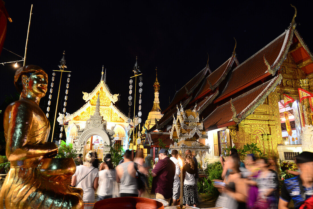 Wat Mahawan, Chiang Mai, Nord-Thailand, Thailand