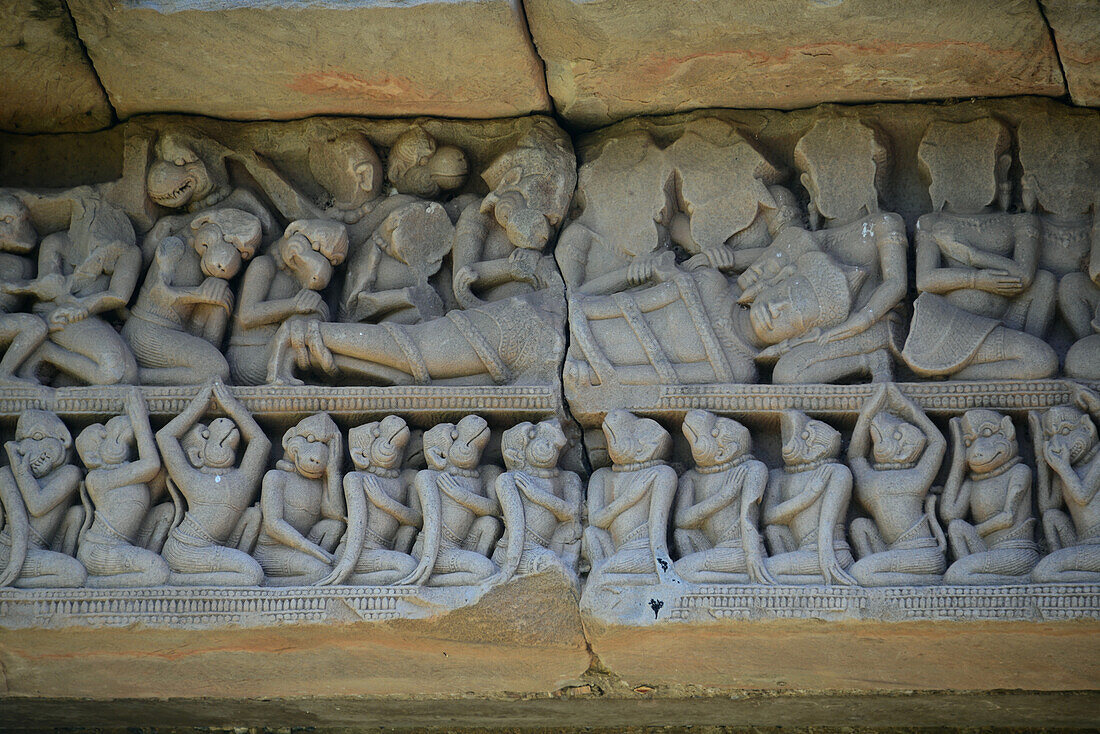 Detail in der Prasat-Tempelanlage, Phi Mai, Ost-Thailand, Thailand
