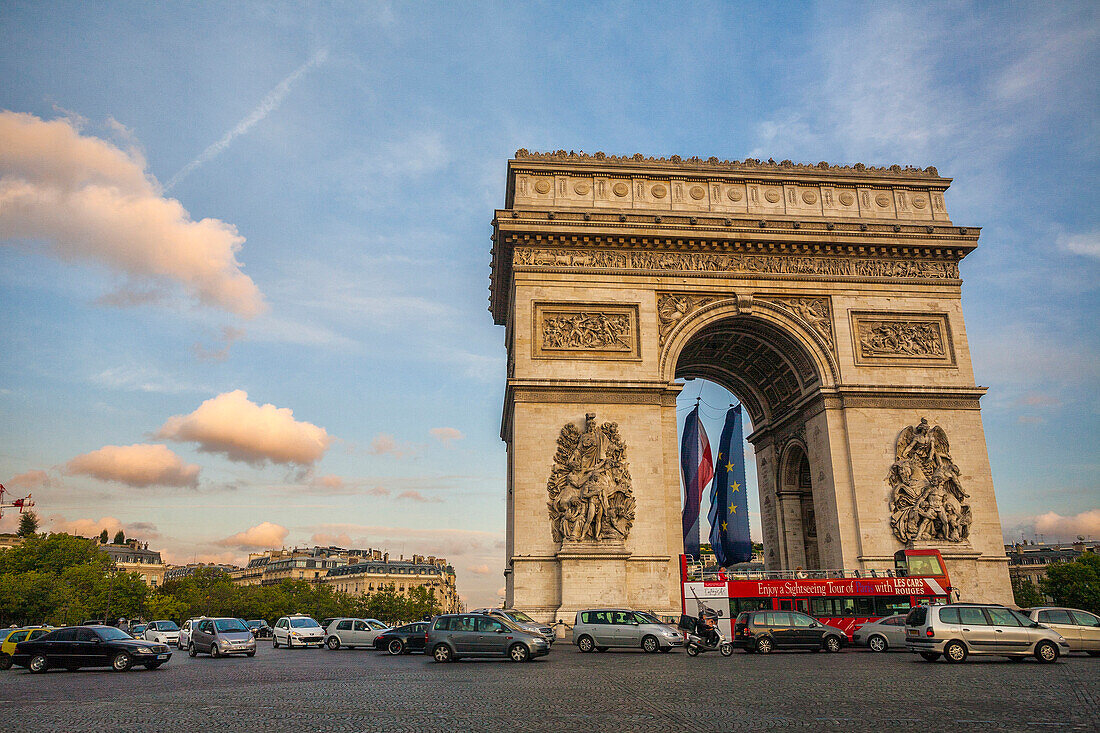 Arc de Triomphe, Paris, France, Europe