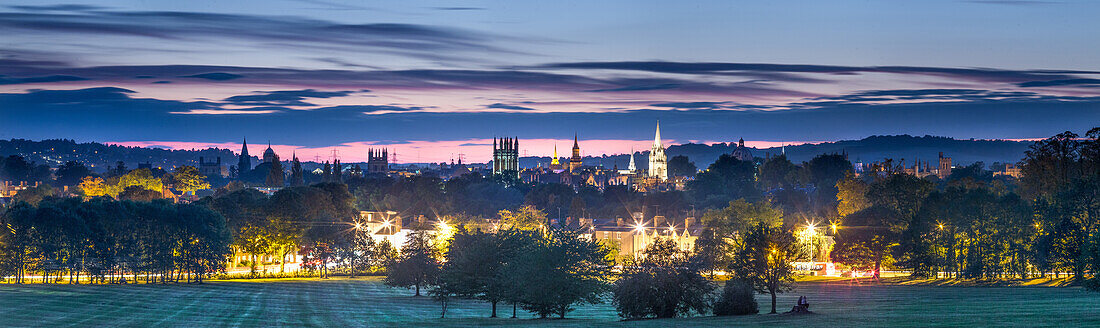 Oxford from South Park, Oxford, Oxfordshire, England, United Kingdom, Europe