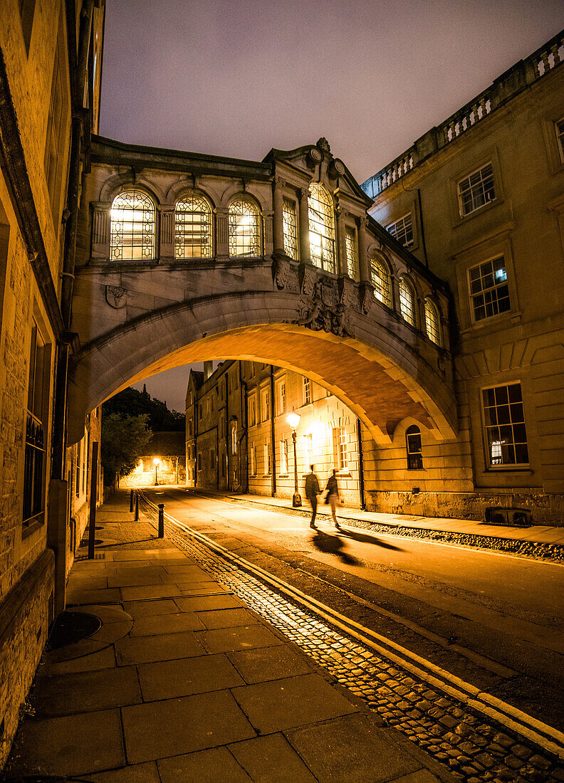 Bridge of Sighs, Oxford, Oxfordshire, England, United Kingdom, Europe