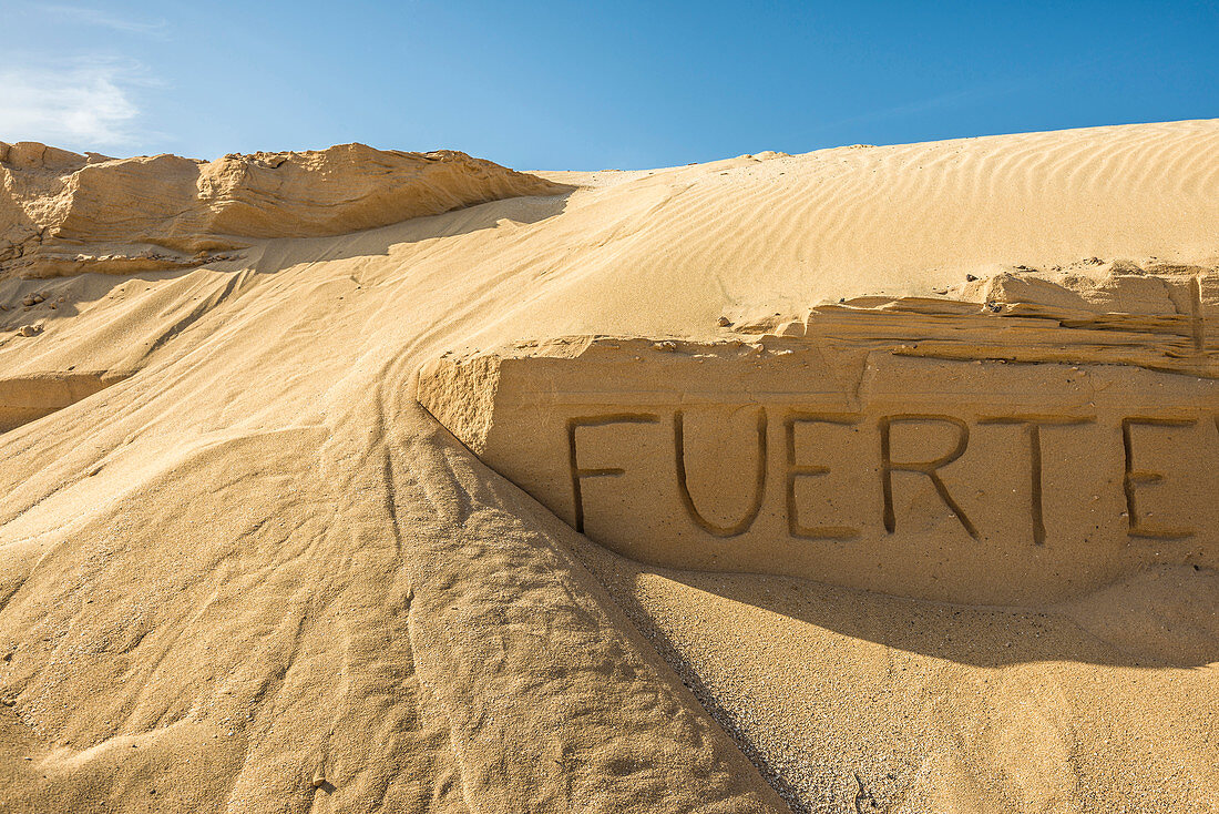 Playa de Sotavento, zwischen Jandia und Costa Calma, Fuerteventura, Kanarische Inseln, Spanien