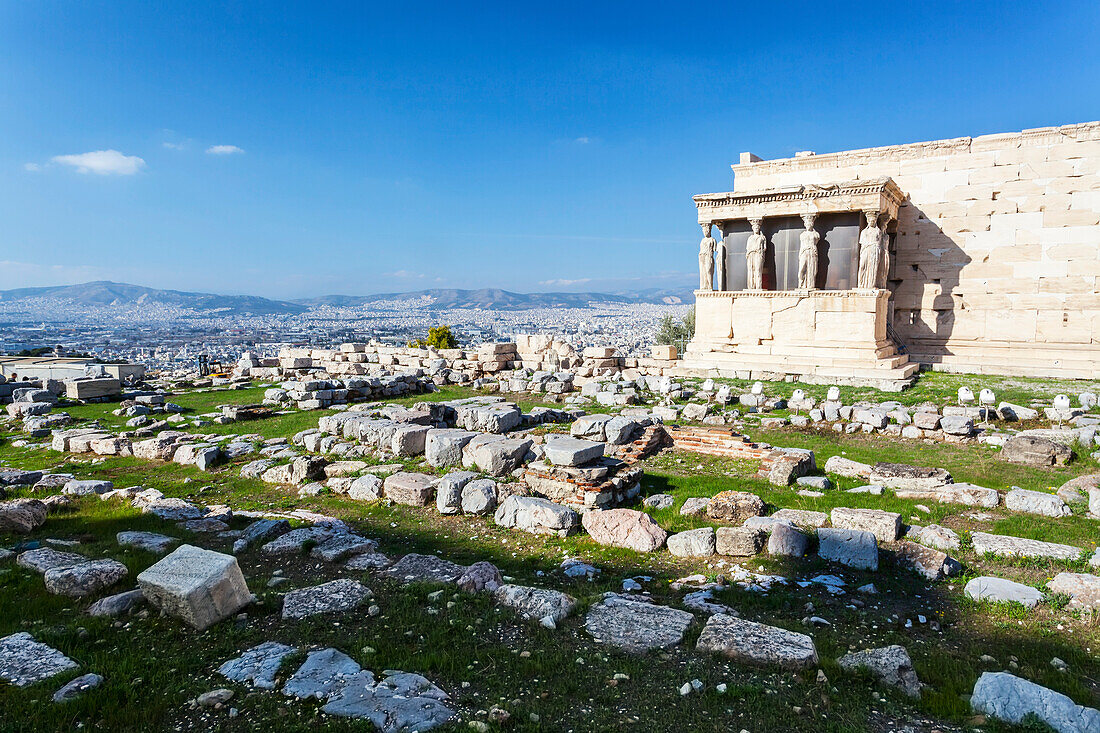 Caryatid Porch, Athens, Greece