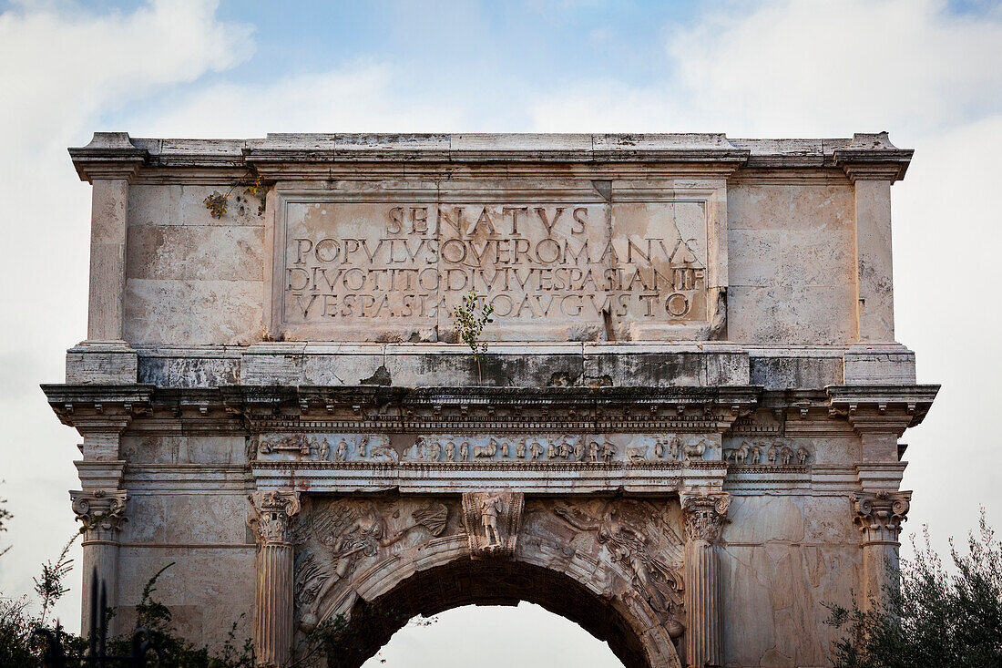 Arch of Titus, Rome, Italy
