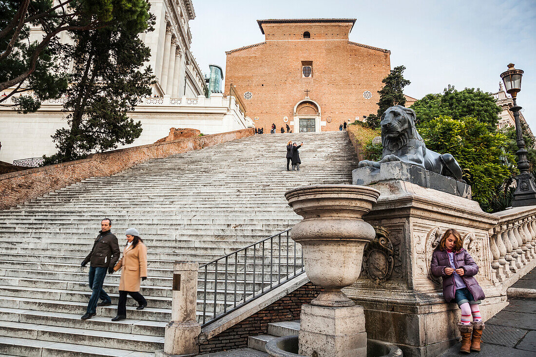 Basilica of St. Mary of the Altar of Heaven, Rome, Italy