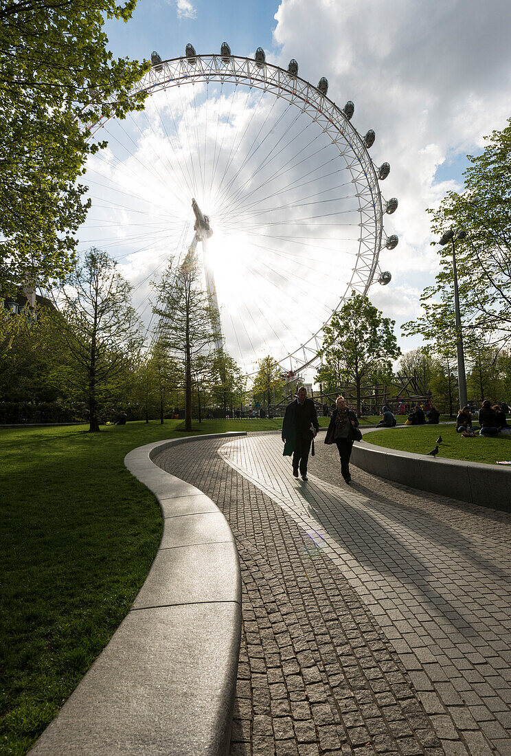 London Eye, South Bank, London, England, United Kingdom, Europe