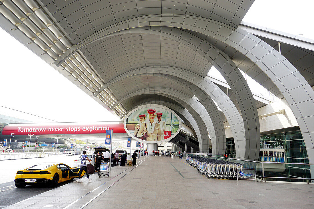 Emirates, Dubai Airport, Terminal 3, Dubai, Vereinigte Arabische Emirate, VAE