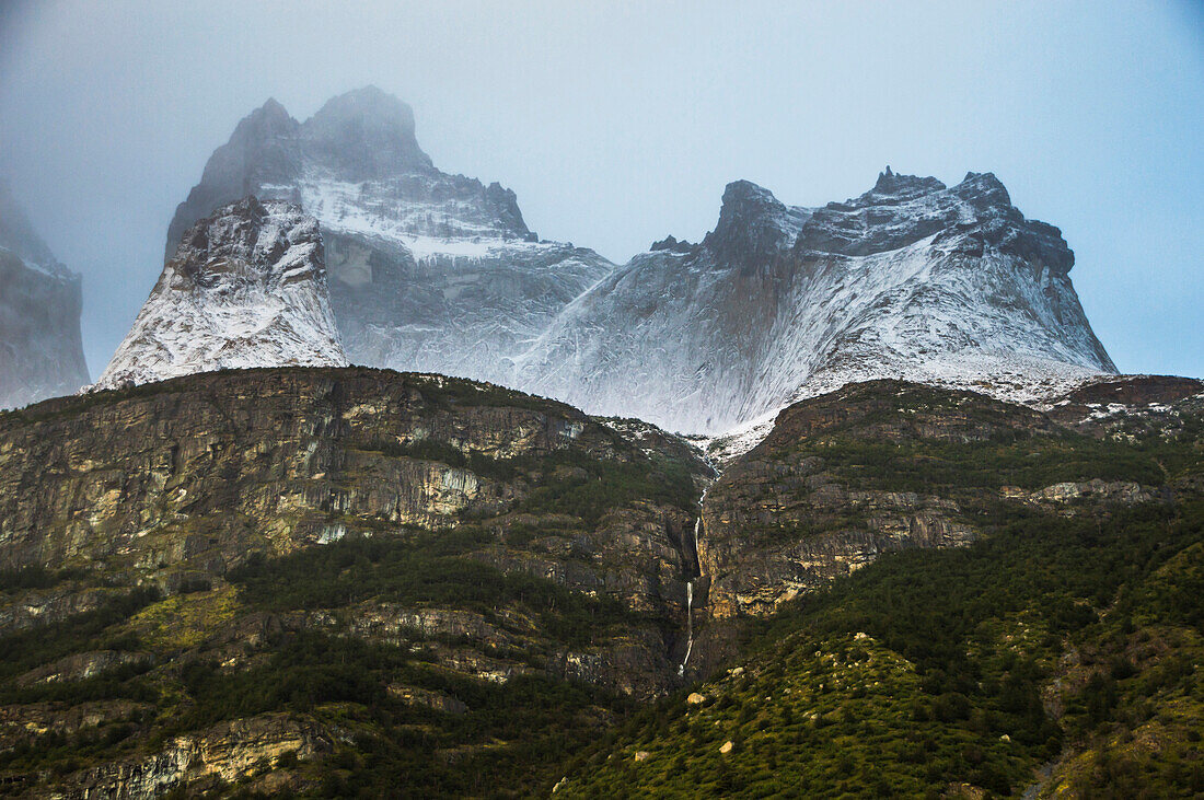 Los Cuernos del Paine, Torres del Paine National Park Parque Nacional Torres del Paine, Patagonia, Chile, South America