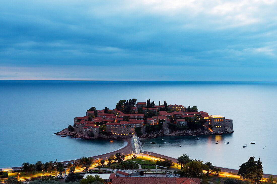 Aman Sveti Stefan island, Montenegro, Europe