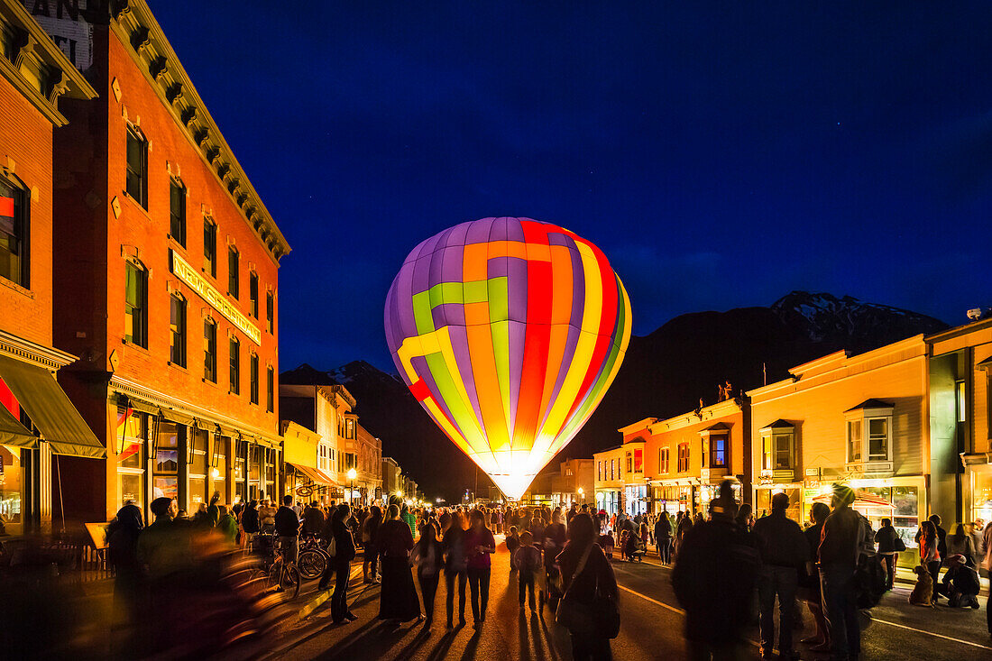 Telluride Balloon festival, Colorado.