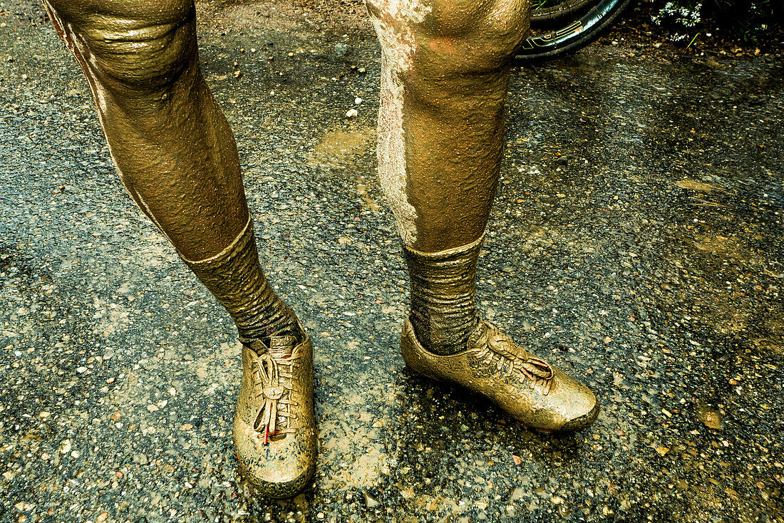 Muddy Cyclocross Legs