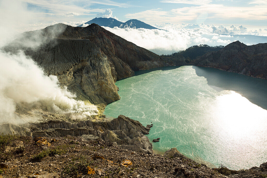 Kawah Ijen volcano, Banyuwangi, Java, Indonesia