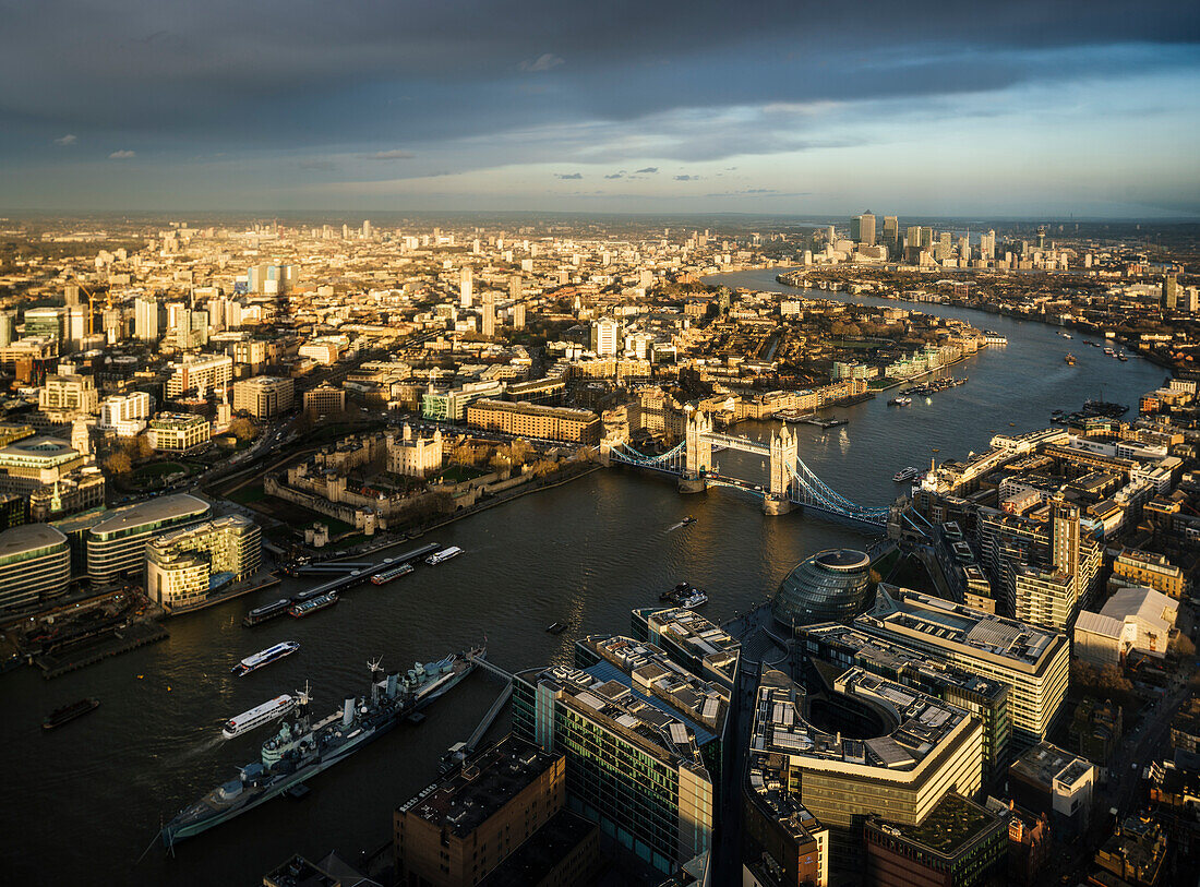 The View from The Shard, London, England, United Kingdom, Europe