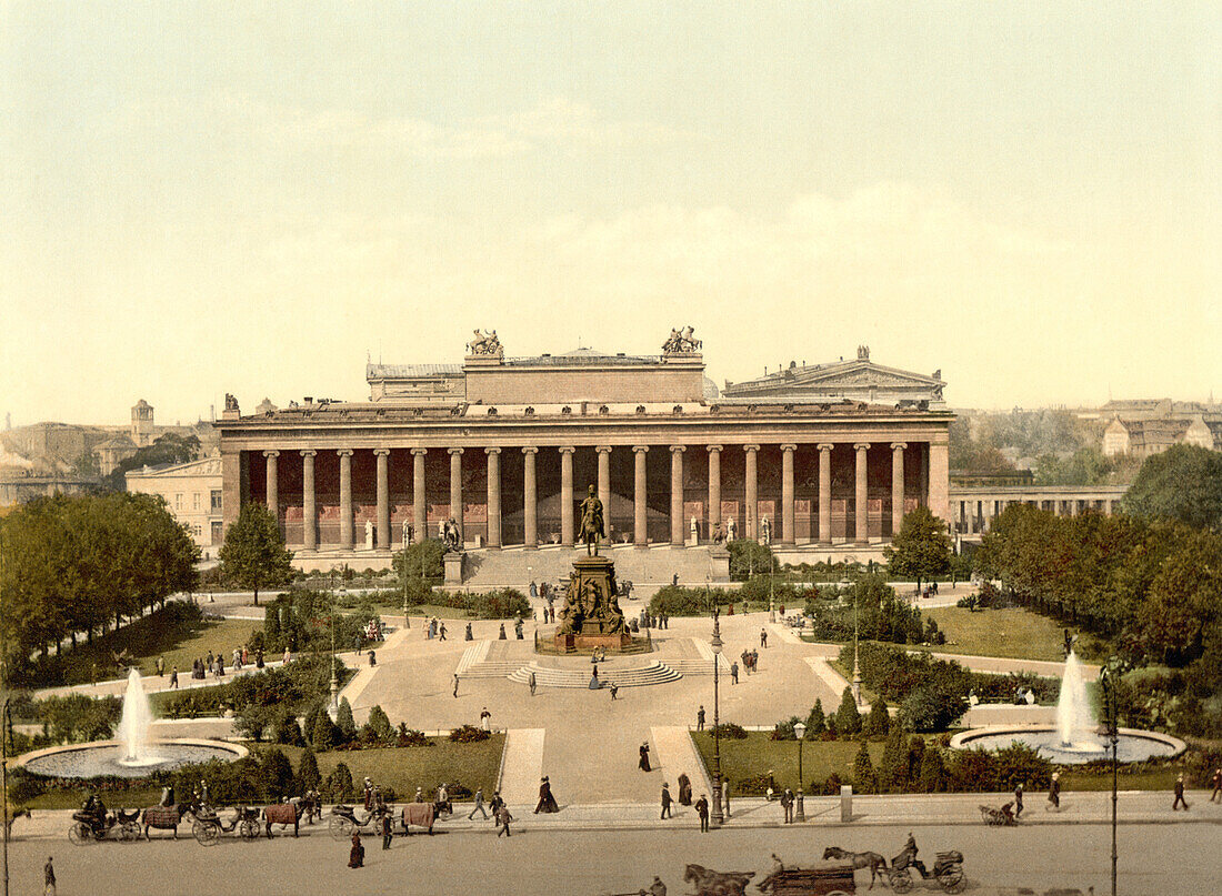 Museum, Berlin, Germany, Photochrome Print, circa 1900