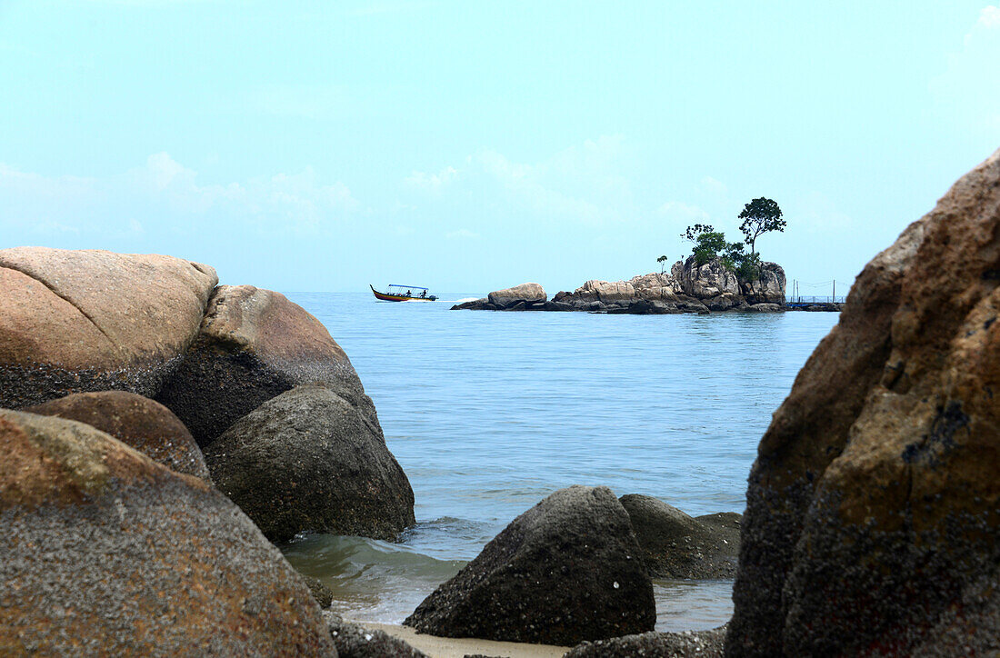 at Batu Ferringhi beach, Island of Penang, Malaysia, Asia