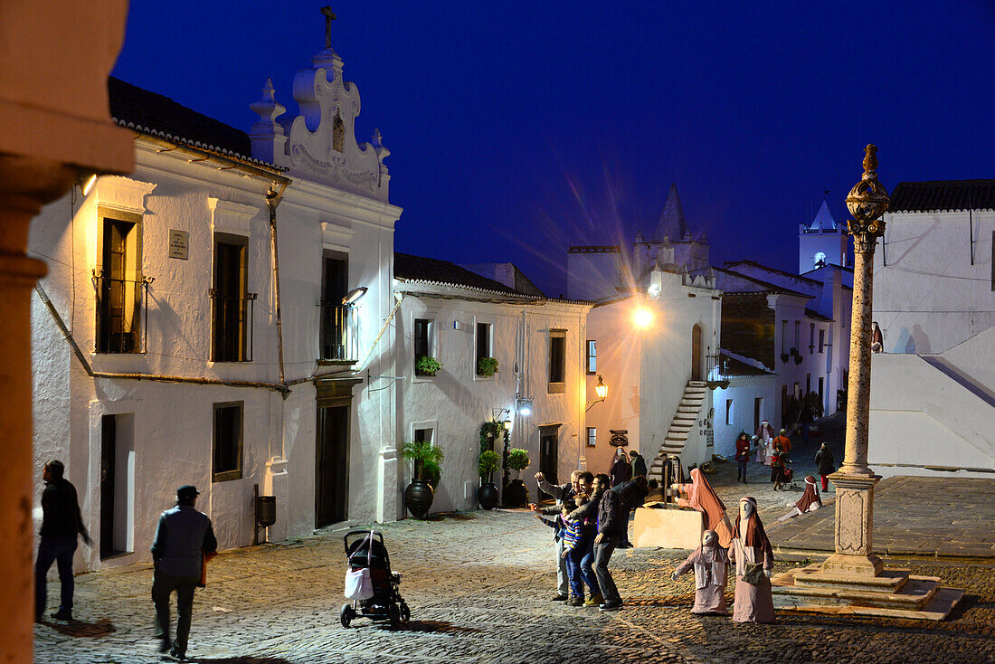 Monsaraz im Abendlicht, Alentejo, Portugal