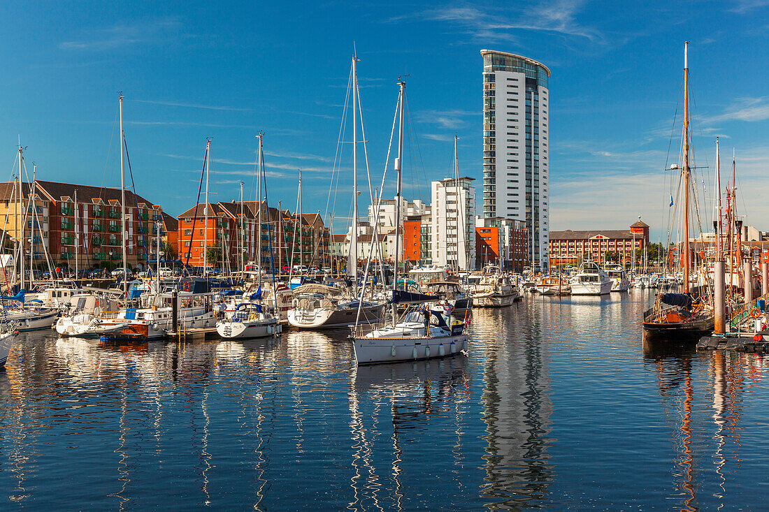 Swansea Marina, Swansea, Wales, United Kingdom, Europe