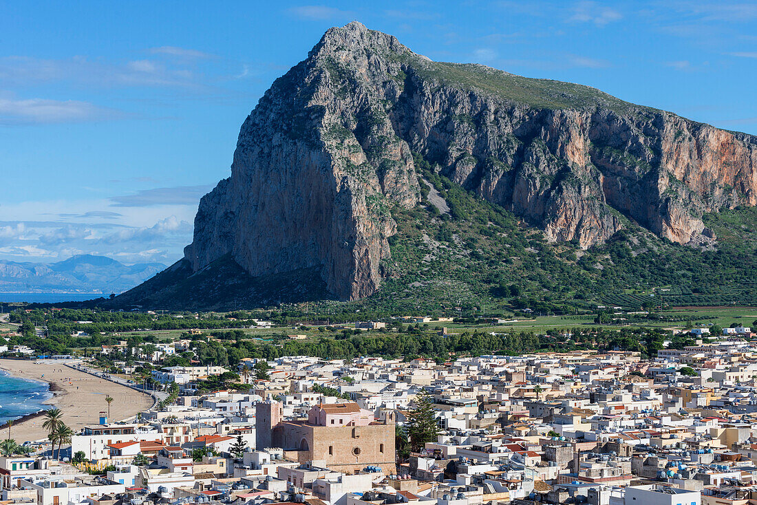 View of San Vito Lo Capo, Sicily, Italy, Europe