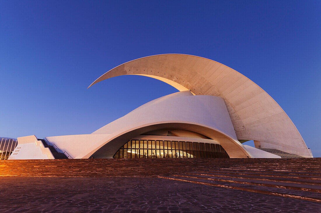 Auditorium by Santiago Calatrava, Santa Cruz, Tenerife, Canary Islands, Spain, Europe