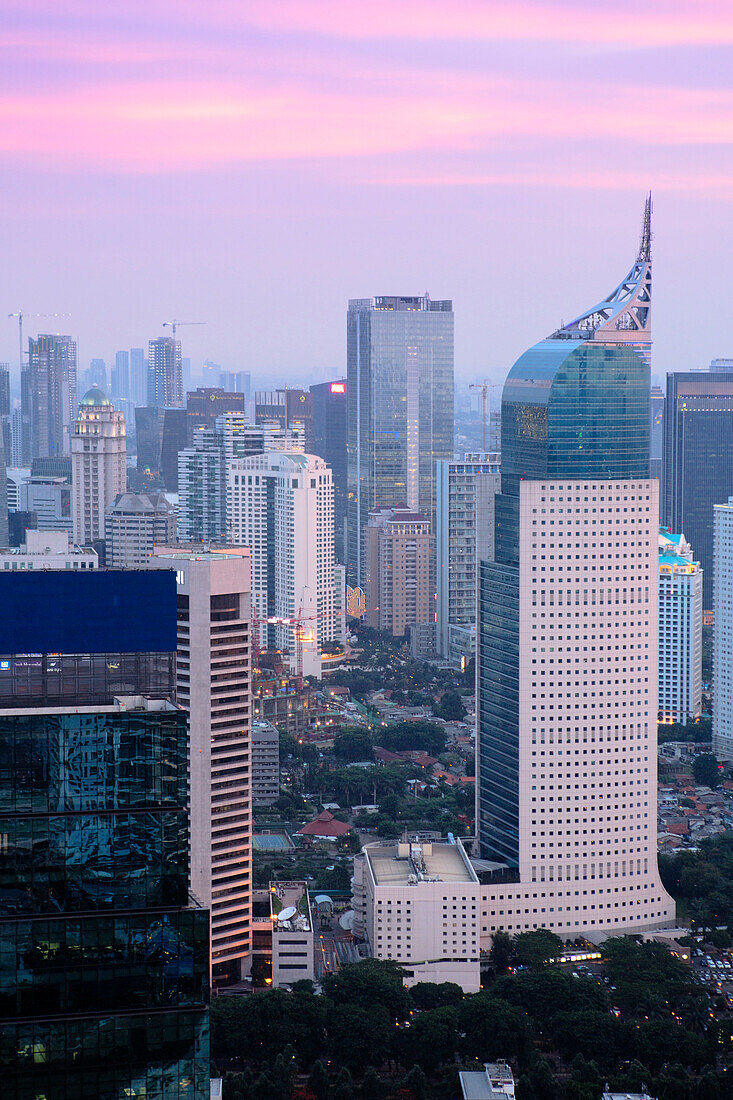Skyline, Jakarta, Indonesia, Southeast Asia
