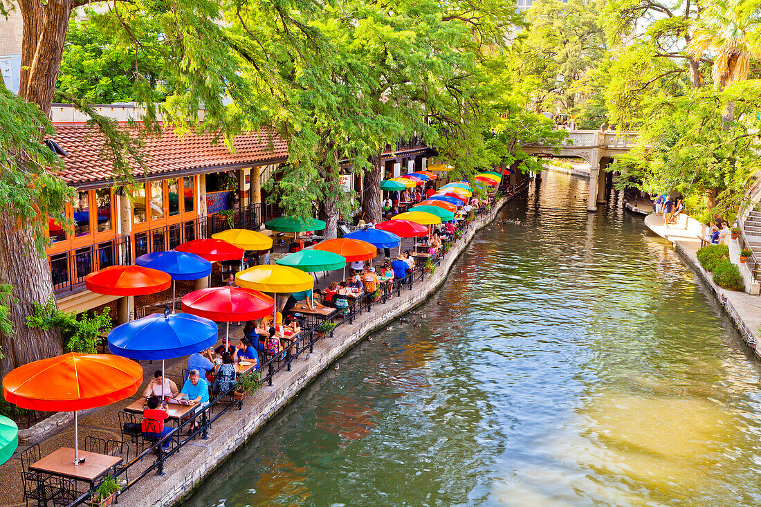 San Antonio River Walk, San Antonio, Texas, United States of America, North America