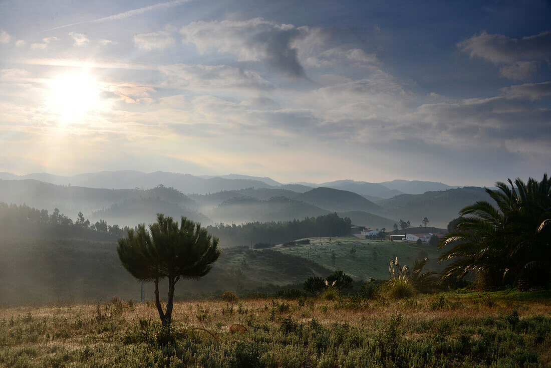 In the backcountry of Costa Vicentina near Aljezur, Algarve, Portugal