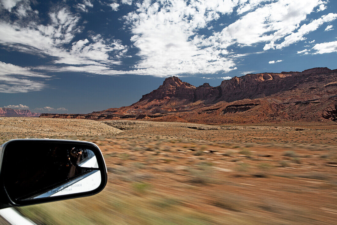 Entering into Marble Canyon in Arizona.