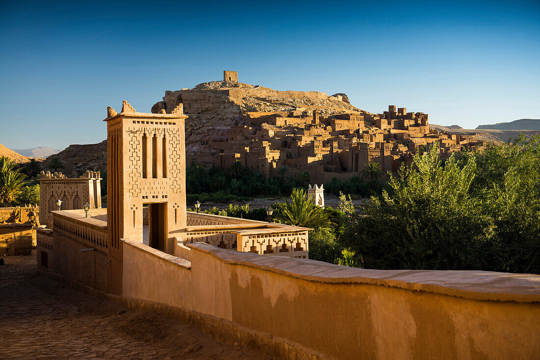 Kasbah Aït-Ben-Haddou, UNESCO World Heritage Site, Aït-Ben-Haddou, near Ouarzazate, Region Souss-Massa-Draâ, Sahara Desert, Morocco