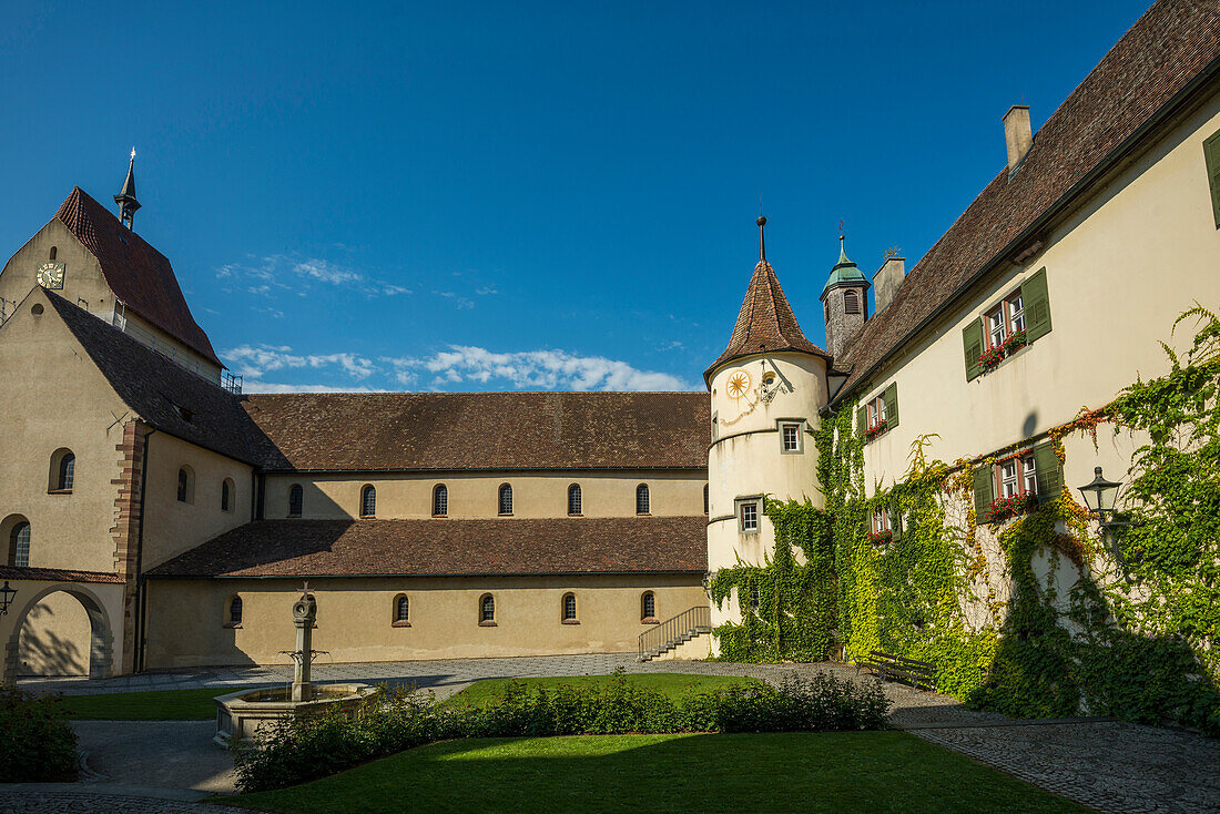 Kloster, Insel Reichenau, UNESCO-Welterbe, Bodensee, Baden-Württemberg, Deutschland