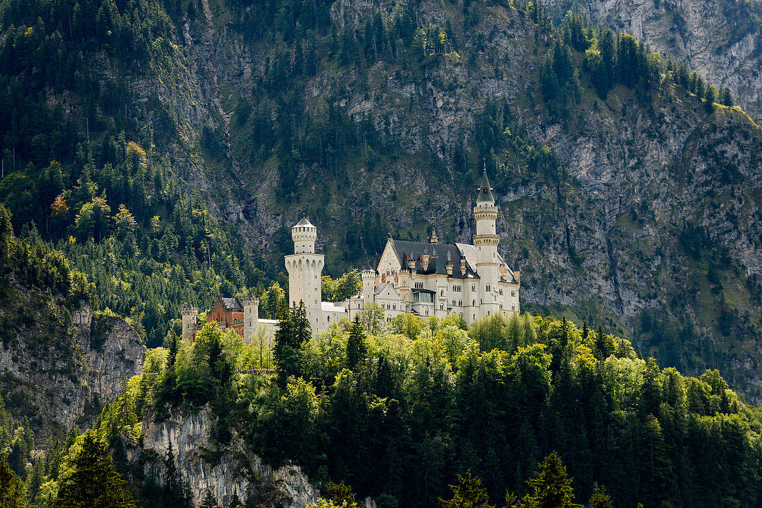 Neuschwanstein Castle, Hohenschwangau, near Füssen, Bavaria, Germany