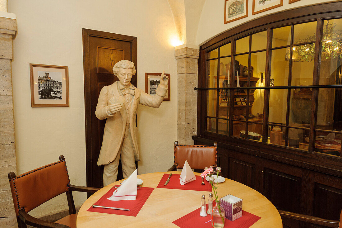 Restaurant in Hotel Elephant, Weimar, Thuringia, Germany