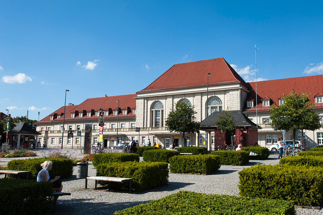 Hauptbahnhof, Weimar, Thüringen, Deutschland