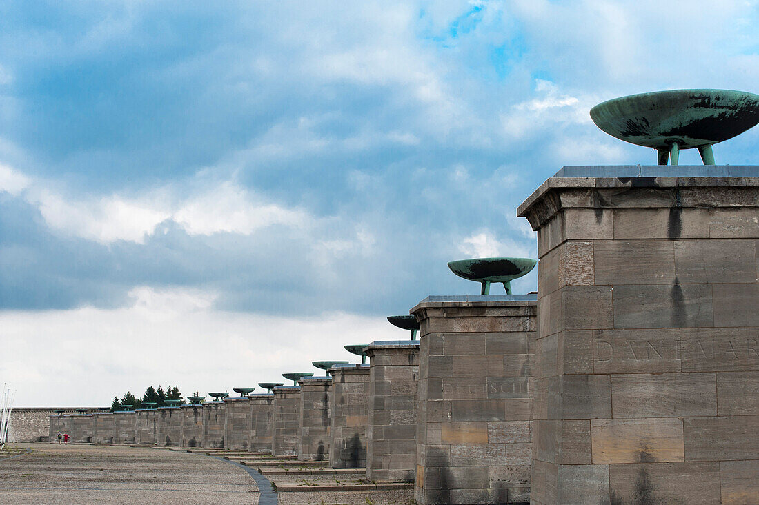 Mahnmal, Gedenkstätte Buchenwald, Weimar, Thüringen, Deutschland