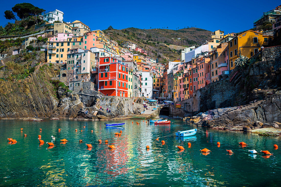 Riomaggiore, Cinque Terre, Liguria, Italy