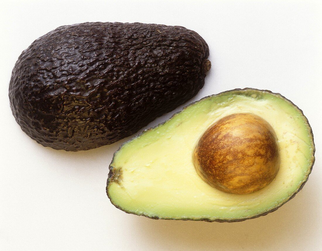 Halbierte Avocado