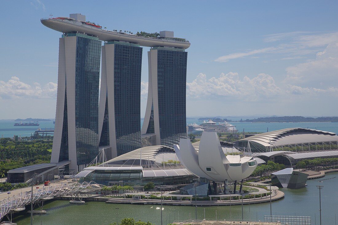 Marina Bay Sands Hotel, Singapore, Southeast Asia