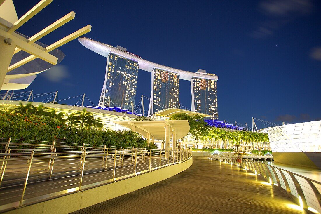 Marina Bay Sands Hotel, Singapore, Southeast Asia