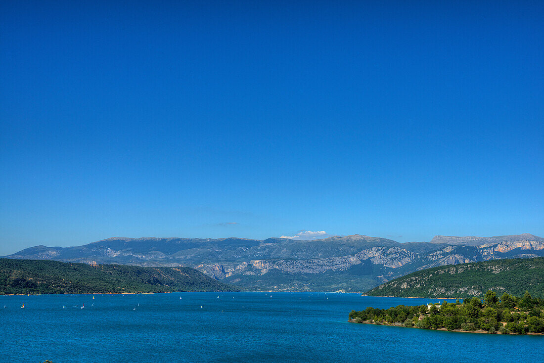 Lac de Sainte-Croix, Provence-Alpes-Côte d'Azur, Frankreich