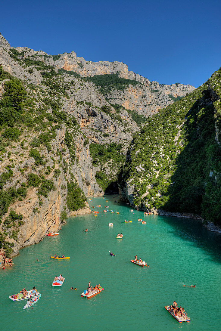 Lac de Sainte-Croix, Verdon canyon, Provence-Alpes-Cote d'Azur, France