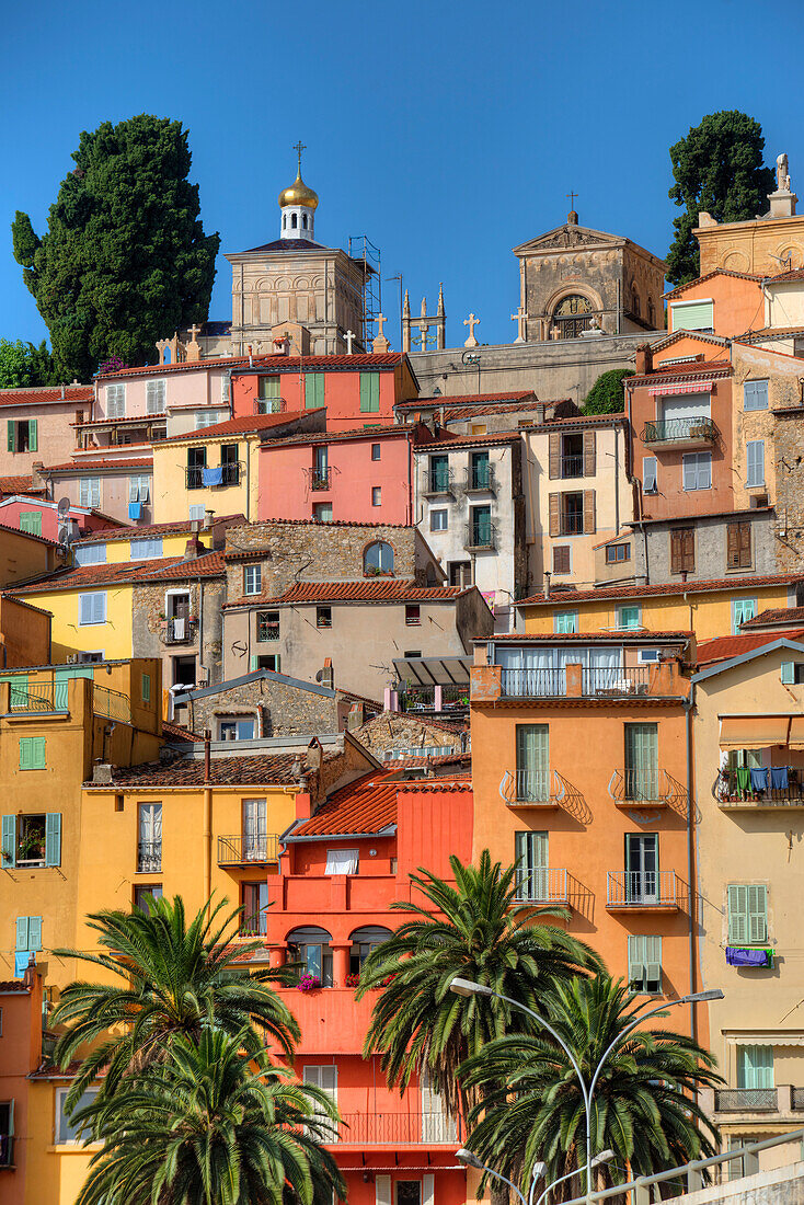 Cemetry, Menton, Provence-Alpes-Cote d'Azur, France