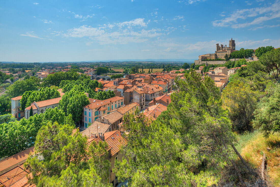 Kathedrale St. Nazaire, Beziers, Herault, Languedoc-Roussillon, Frankreich